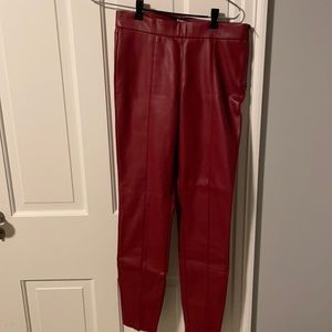 Vegan Leather Pants